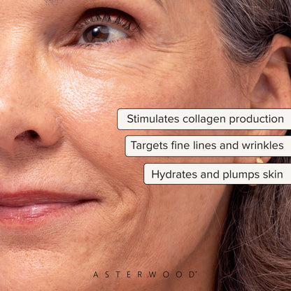 Asterwood Triple Repair Serum – Matrixyl 3000 + Argireline + Vitamin C + Hyaluronic Acid – Fragrance-Free, 1 oz