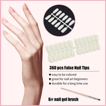ASTONFOG 308 Nail Colors Chart with 360 Tips – Professional Nail Swatches Book (Gold)