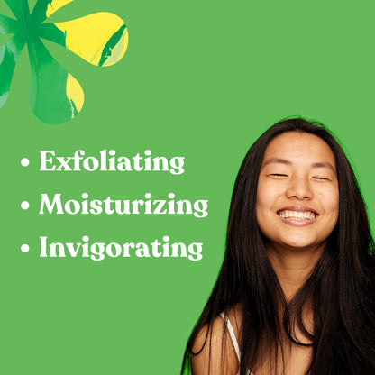 ASUTRA Dead Sea Salt Essential Oil Body Scrub Exfoliator – Cooling Cucumber, 16 oz