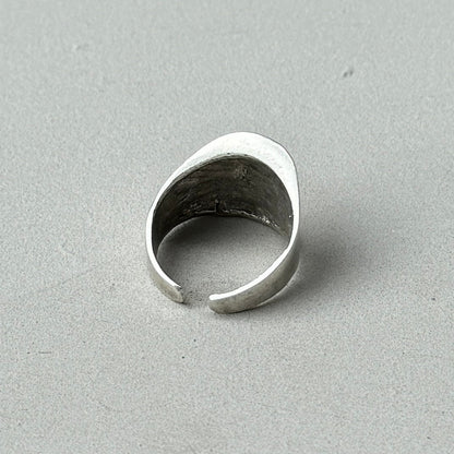 Organic Chunky Asymmetric Silver Ring