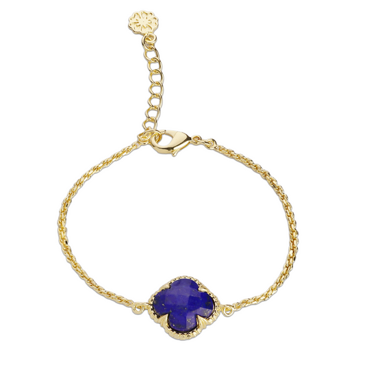 Tyche Gemstone Bracelet Lapis