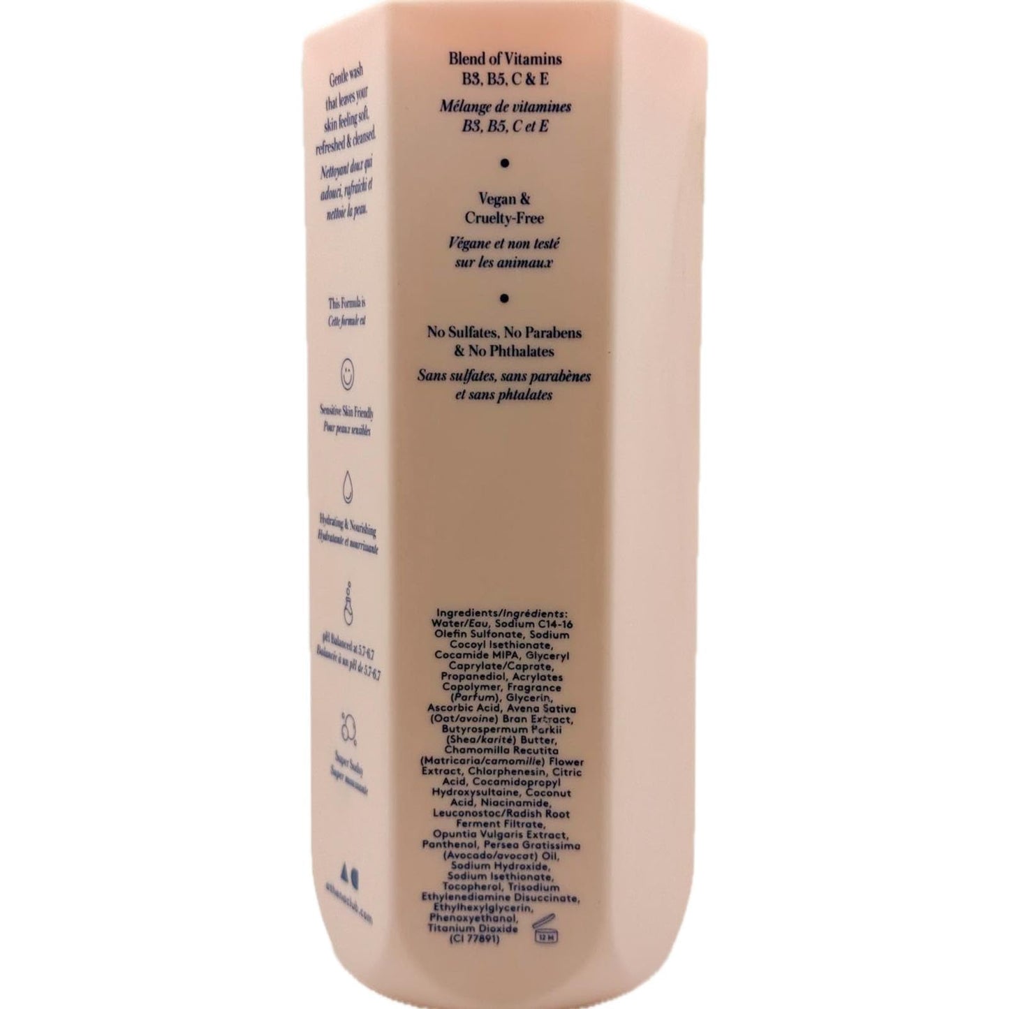 Athena Club Super Bloom Creamy Body Wash – Vegan, pH-Balanced, Sulfate-Free