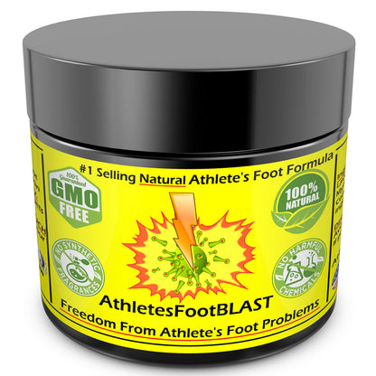 AthletesFootBLAST Plant-Based Foot Cream | Extra Strength Relief Balm