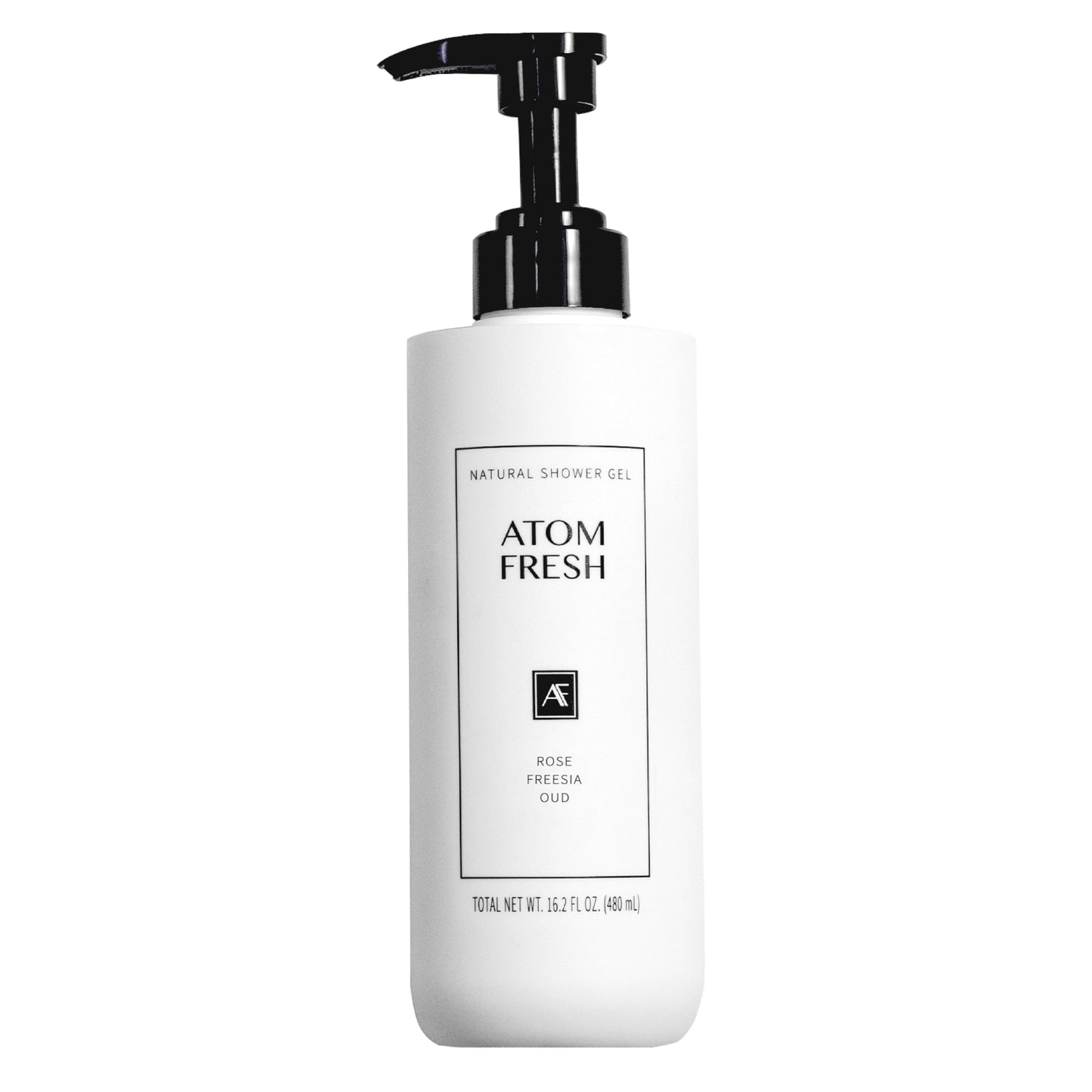Atom Fresh Laboratory Sulfate-Free Body Wash for Sensitive Skin – Rose Fressia Oud