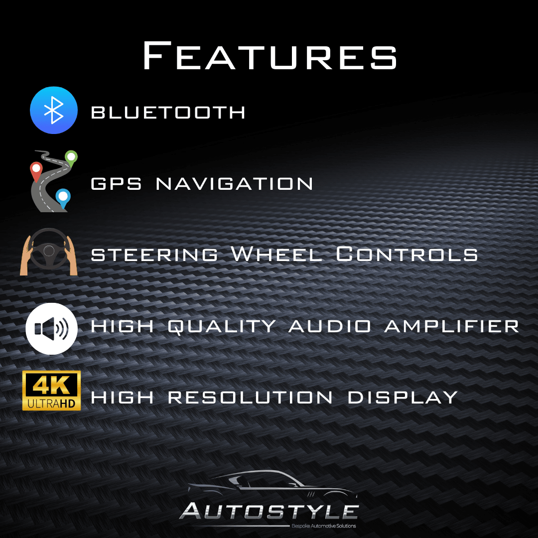 Ford Fiesta Apple Carplay / Android Auto 9" Stereo Upgrade (2008-2017)