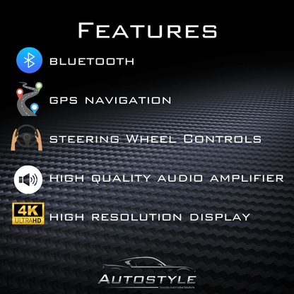 Ford Fiesta Apple Carplay / Android Auto 9" Stereo Upgrade (2008-2017)