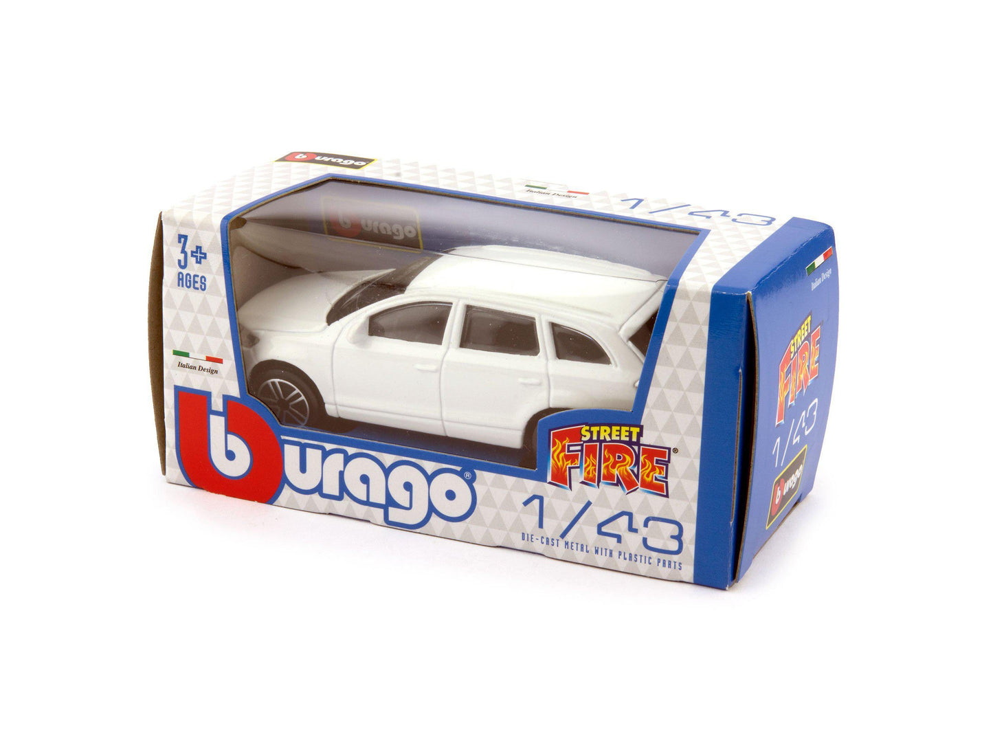 Audi Q7 2011 white - 1:43 Scale Toy Car