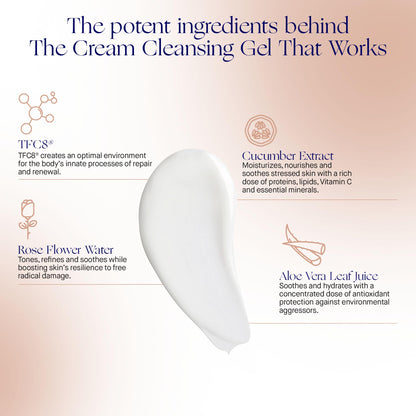 Augustinus Bader The Cream Cleansing Gel – Luxury Gentle Hydrating Cleanser, 30 ml
