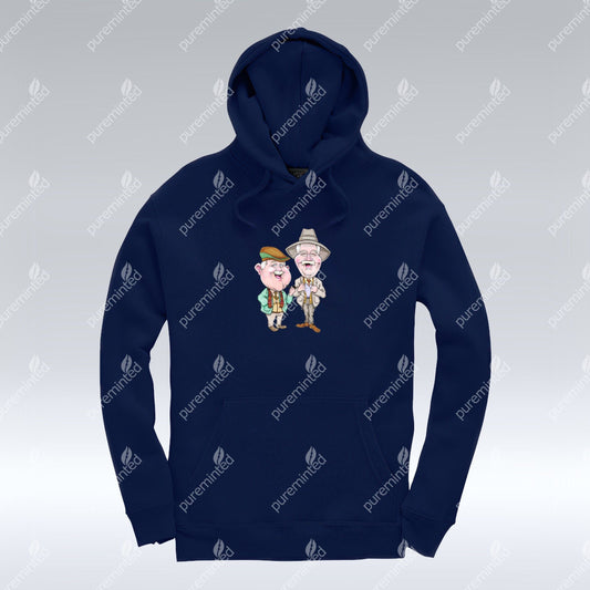 Auld Pals - Oxford Navy Hoodie
