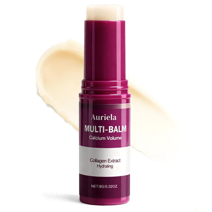 Auriela Calcium Volume Multi Balm – Multi-Use Hydrating Stick for Face, Eyes, Lips & Neck