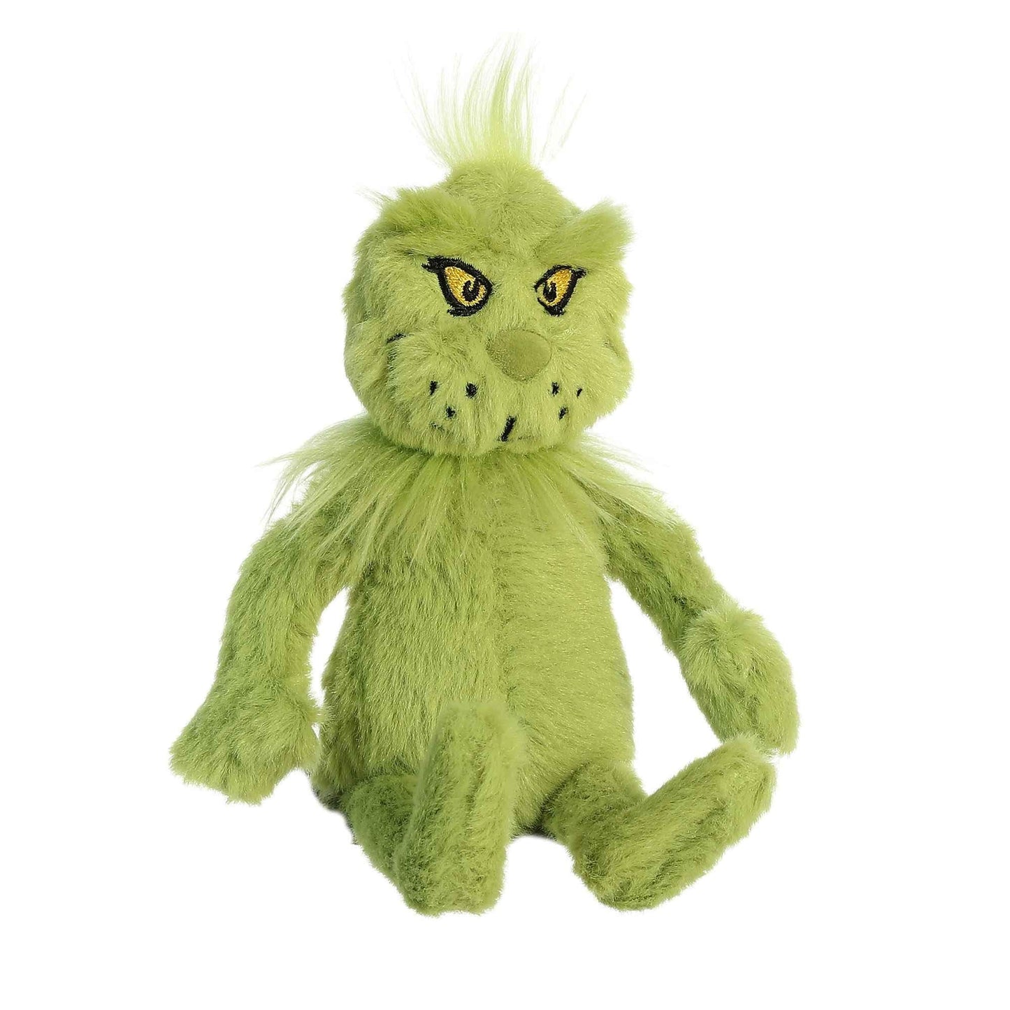 Aurora Whimsical Dr. Seuss Grinch Stuffed Animal – 8-Inch Green Plush – Officially Licensed