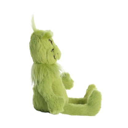 Aurora Whimsical Dr. Seuss Grinch Stuffed Animal – 8-Inch Green Plush – Officially Licensed