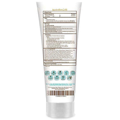 Australian Gold Botanical SPF 50 Tinted Face Mineral Lotion – Broad Spectrum, Water Resistant (3 oz)