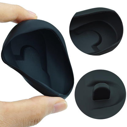 Auswalar 8 Pairs Waterproof Silicone Ear Covers – Hair Dye Earmuffs for Salon Use