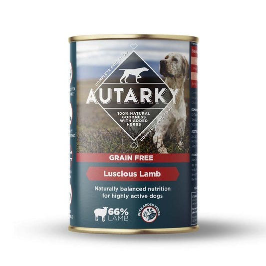 Autarky Grain Free Luscious Lamb Wet 12x395g