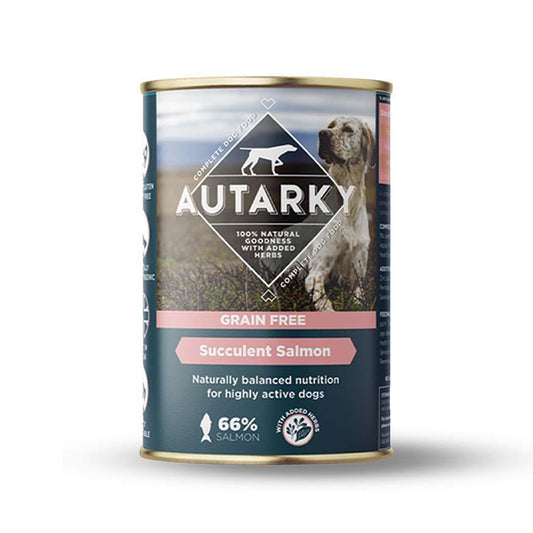 Autarky Grain Free Succulent Salmon Wet 12x395g
