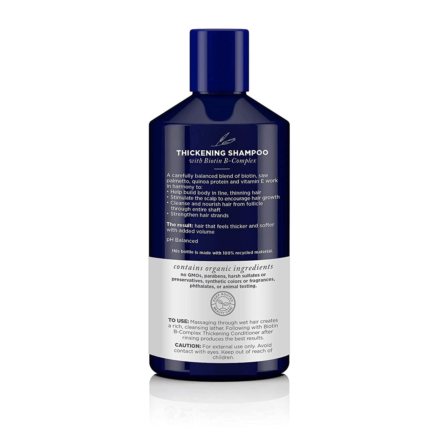 Avalon Organics Biotin B-Complex Thickening Shampoo – 14 fl oz (Pack of 2)
