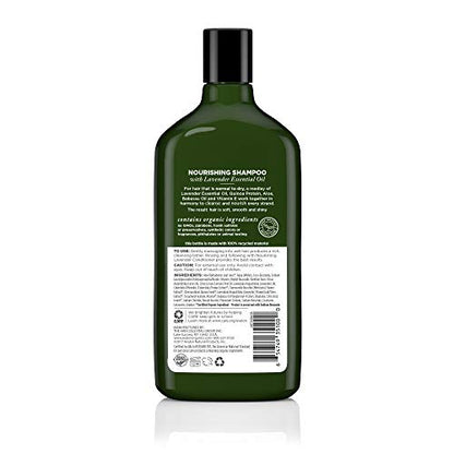 Avalon Organics Nourishing Lavender Shampoo - 11 oz | Organic & Vegan