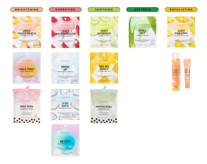 Avatara Bee My Honey Facial Mask – Hydrating Sheet Masks (5 Pack)