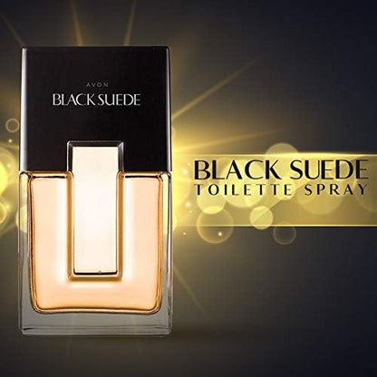 AVON Black Suede Eau de Toilette Spray for Men (Pack of 2) | AVON