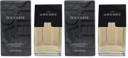 AVON Black Suede Eau de Toilette Spray for Men (Pack of 2) | AVON