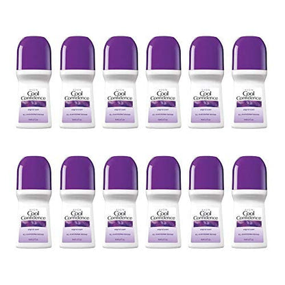 AVON Deodorant Bonus Size Pack of 12 – COOL CONFIDENCE ORIG