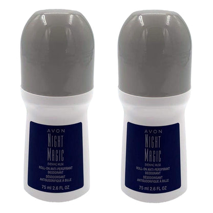 AVON Night Magic Evening Roll-On Antiperspirant Deodorant – Bonus Size 75 ml