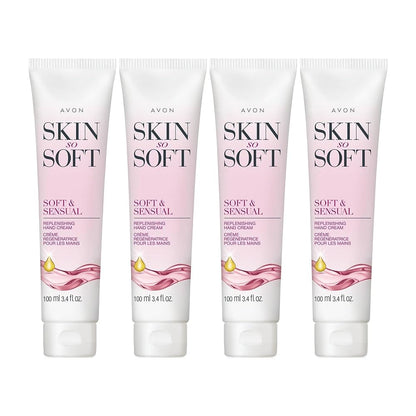 AVON Skin So Soft Soft and Sensual Hand Cream – 4-Pack
