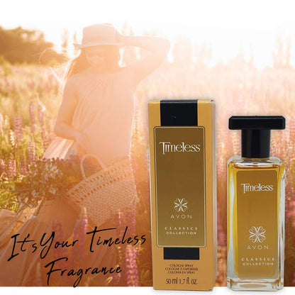 AVON Timeless Cologne for Men & Women – Exotic, Lasting Scent 1.7 fl oz