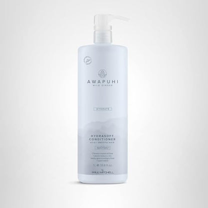 Awapuhi Wild Ginger HydraSoft Conditioner by Paul Mitchell — Silky Smooth Hair for All Types, 33.8 oz
