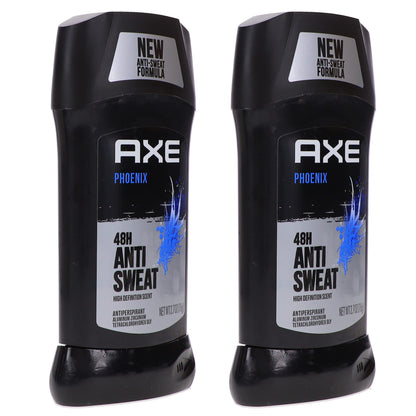 AXE Dry Anti-Perspirant Deodorant Phoenix 2.70 oz – Pack of 2 | 24h Odor & Wetness Protection