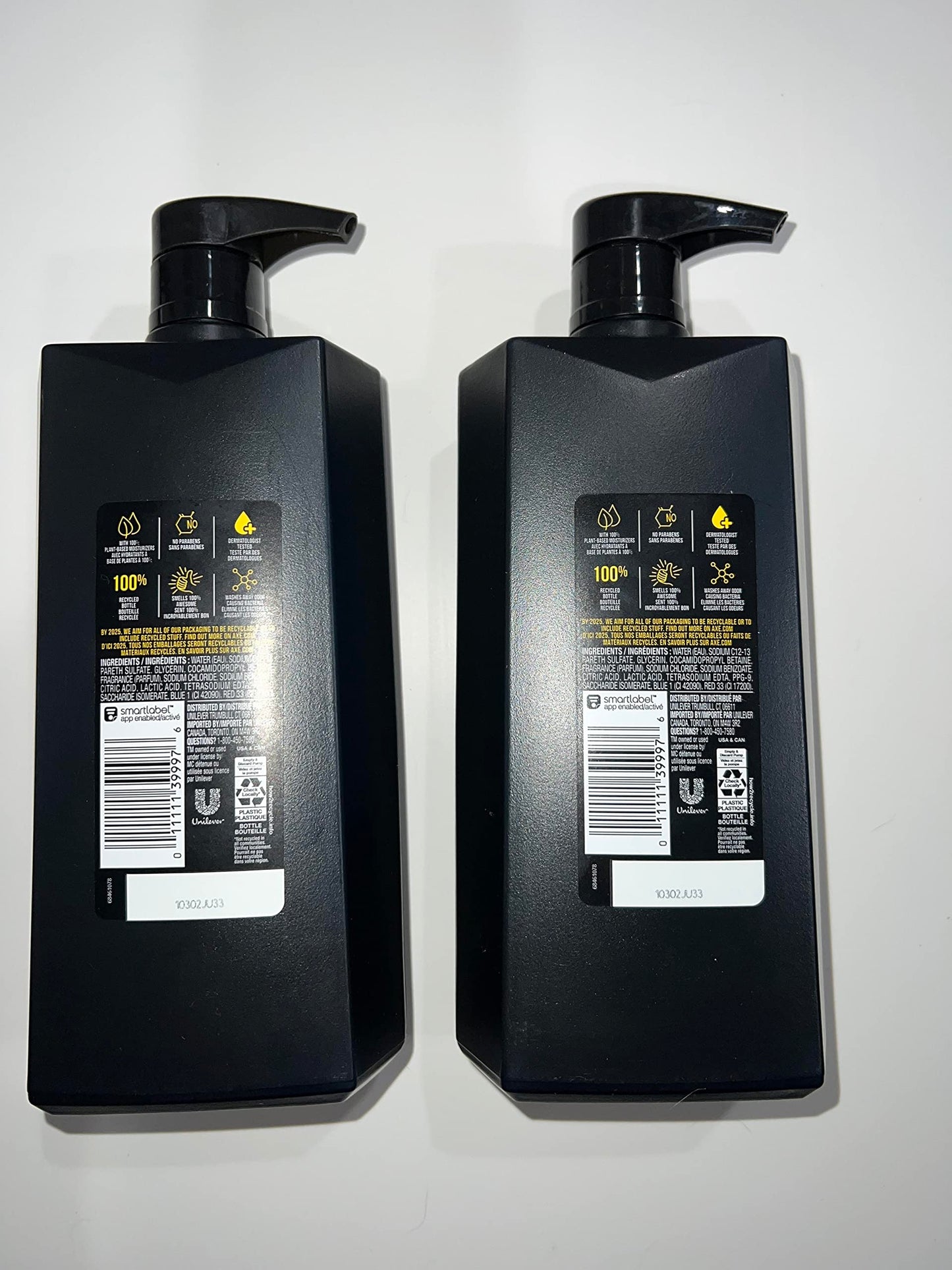 AXE Phoenix Holiday Gift Bag for Men – 2x 28oz Body Wash Pumps