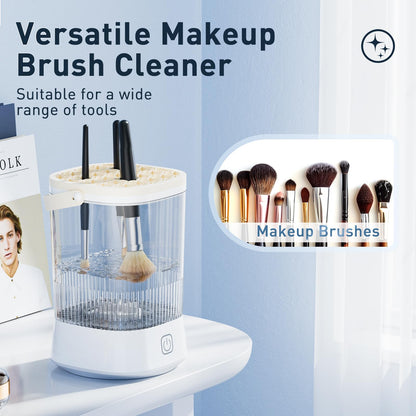 Azang Electric Makeup Brush Cleaner — Portable USB Automatic Cleaner for Brushes & Sponges (22)