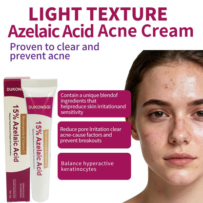 Azelaic Acid Serum for Balanced Skin Tone & Clear Pores – Acne & Redness Relief, 20g