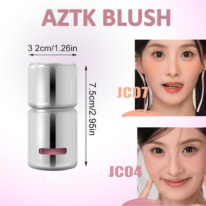 Aztk Liquid Blush JC04 – High-Pigment Jelly Color, Matte Finish