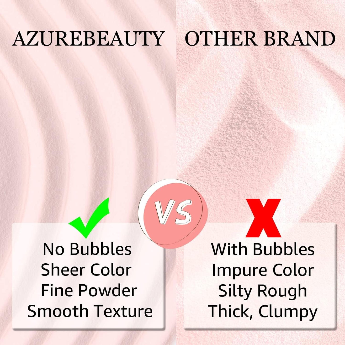 AZUREBEAUTY Dip Powder Nail Kit Starter Pink Blue Palette – 30Pcs, Lamp-Free DIY Nails