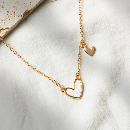 Acrylic Heart Necklace