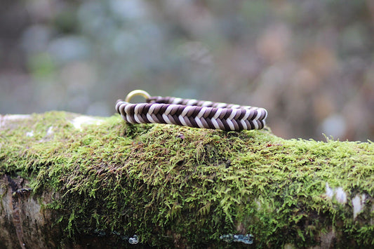 Lingmoor Fell braided - Handmade Paracord Dog Collar