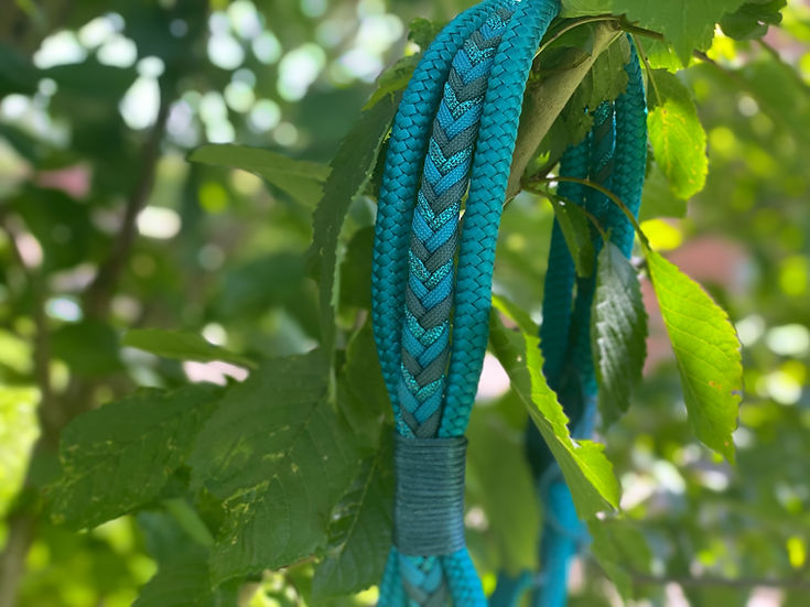 Aegean River - Handmade Luxe Dog Collar