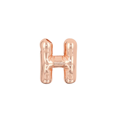 Glossy Letters Pendant Necklace
