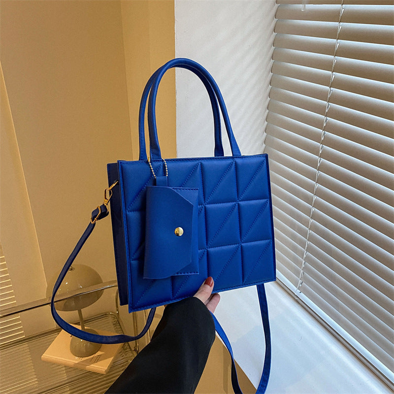 Plaid Shoulder Bag for Women