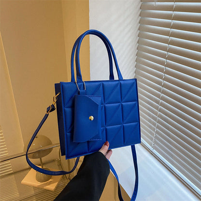Plaid Shoulder Bag for Women