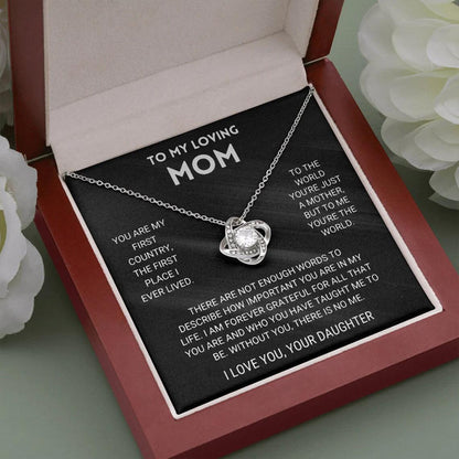 Eternal Heart Four-Leaf Clover Necklace
