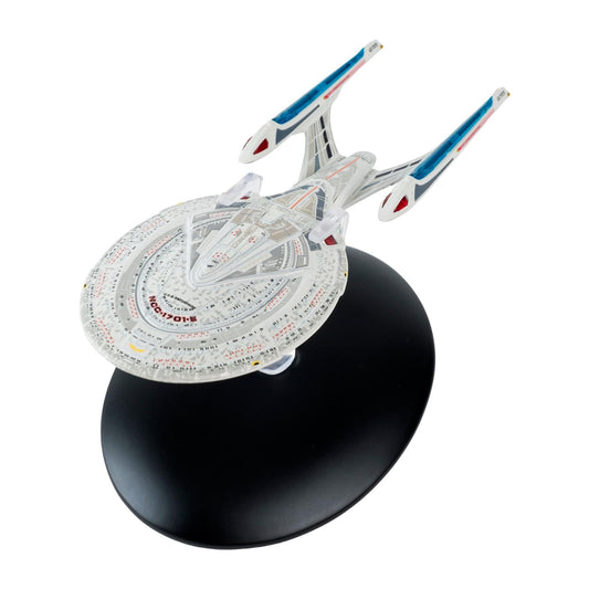 #08 U.S.S. Enterprise NCC-1701-E (Sovereign-class) Diecast Model Ship (Eaglemoss / Star Trek)
