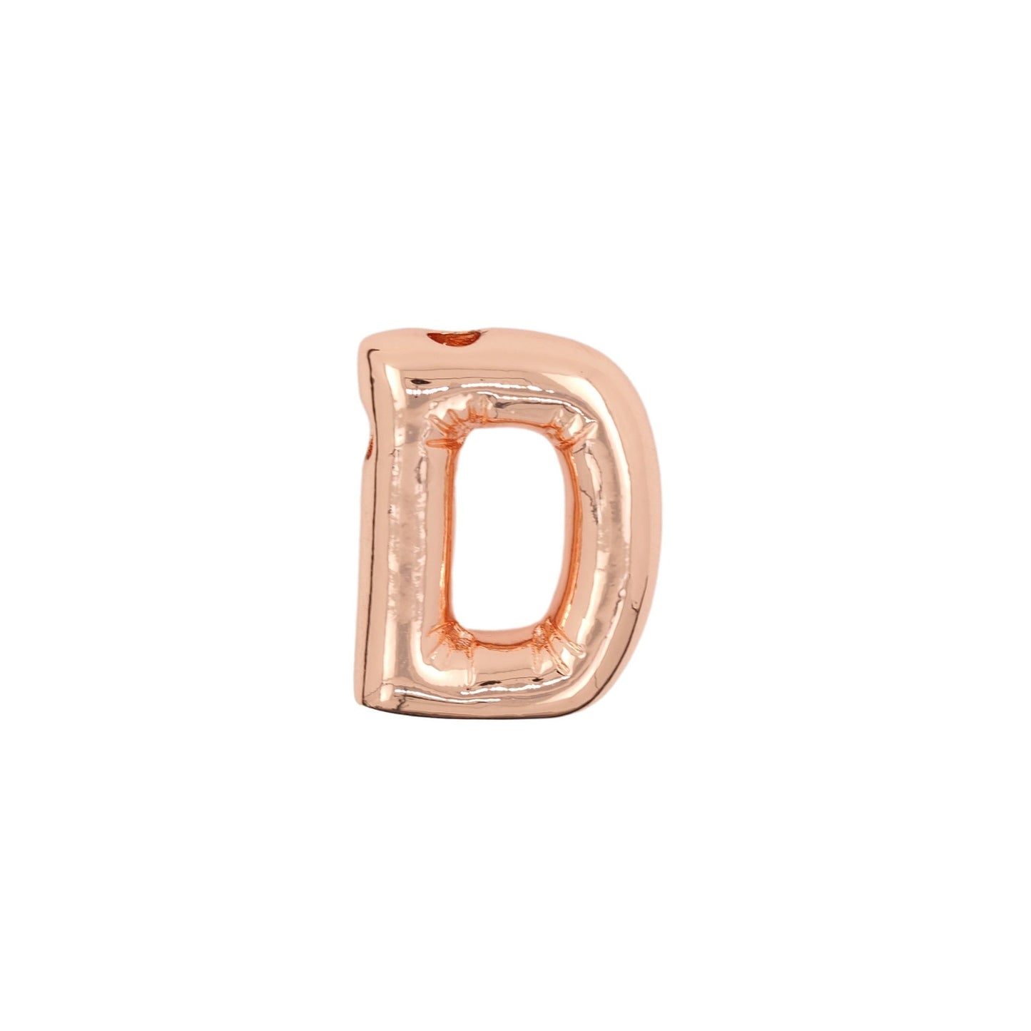 Glossy Letters Pendant Necklace