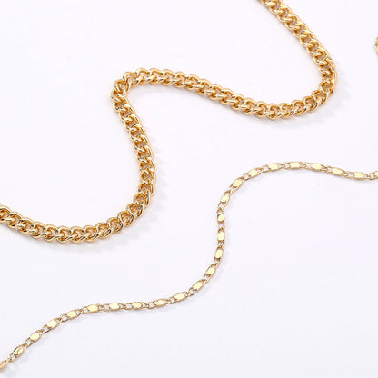 Multi-Layer Gold Choker Necklace