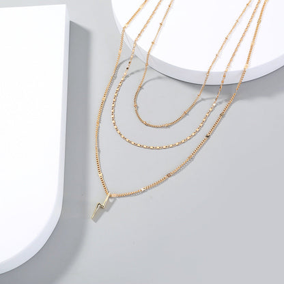 Multi-Layer Retro Clavicle Chain
