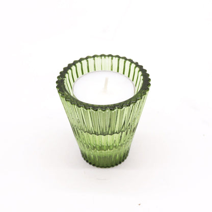 Flip Dinner Candle / Tealight Holder - Garden Jade