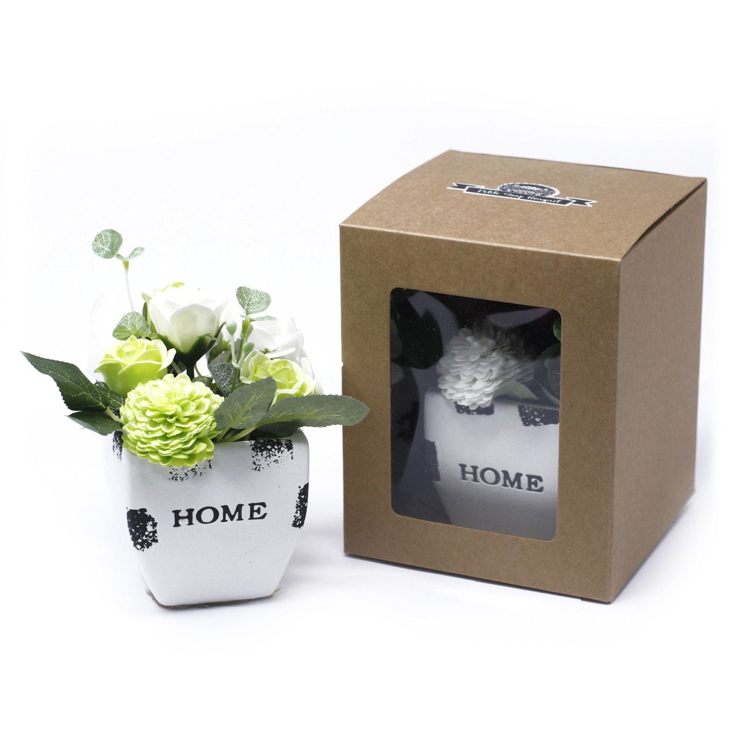 Bouquet Petite Flower Pot - Soothing Blues