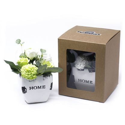 Bouquet Petite Flower Pot - Soothing Blues